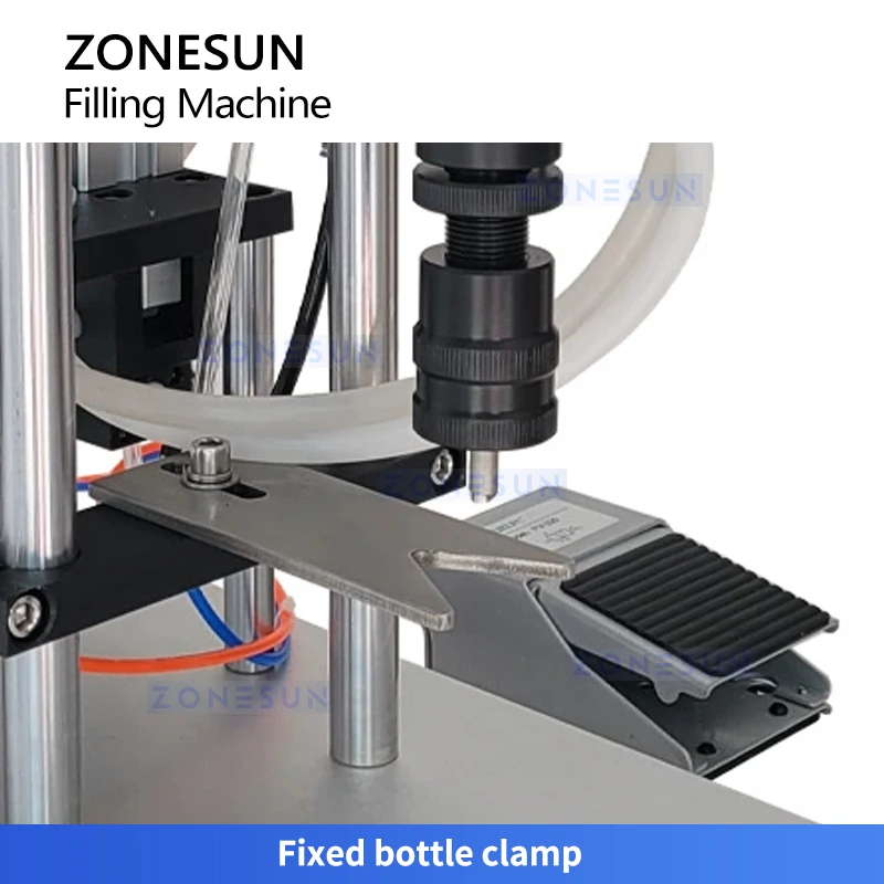 Perfume Fragrance Levels - ZONESUN ZS-YTZL500Q Pneumatische Vakuum-Abfüllmaschine für Parfüm,
