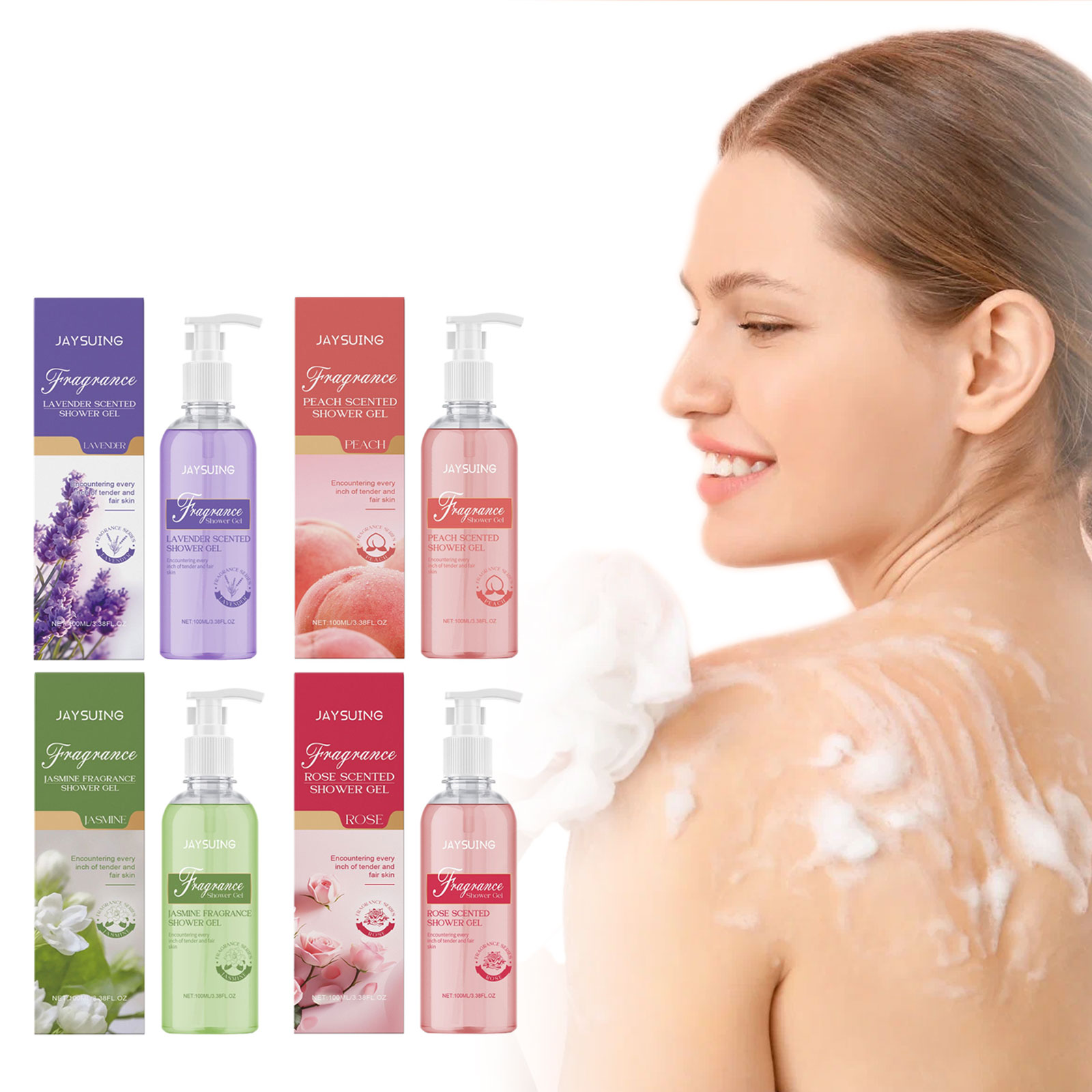 Perfume Fragrance Body Wash - Duftendes Duschgel, Körperwaschparfüm, langanhaltender Duft, Tiefenreinigung,