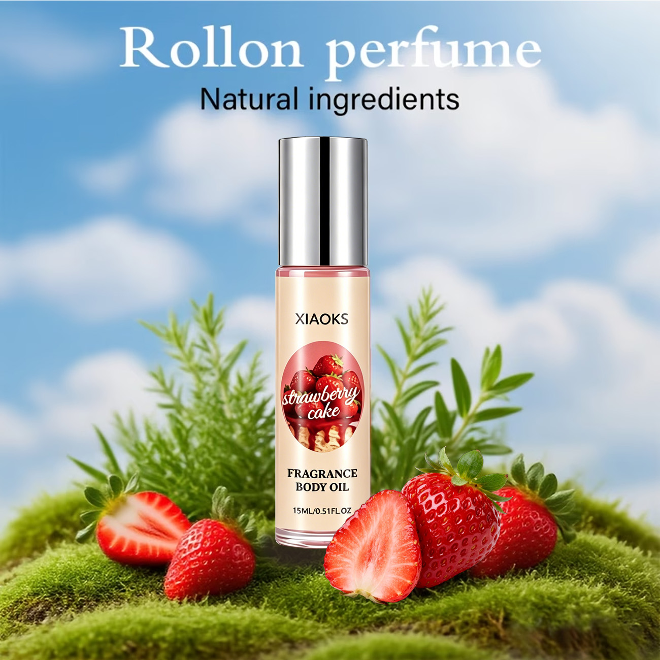 1 Flasche Erdbeer-Kuchen Roll- – Perfume Smell Fragrance Bewertung und Preis