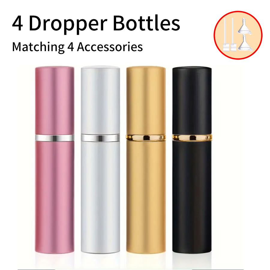 4 stücke + 4 Zubehör 5ml nachf – Perfume Fragrance Dispenser Bewertung und Preis