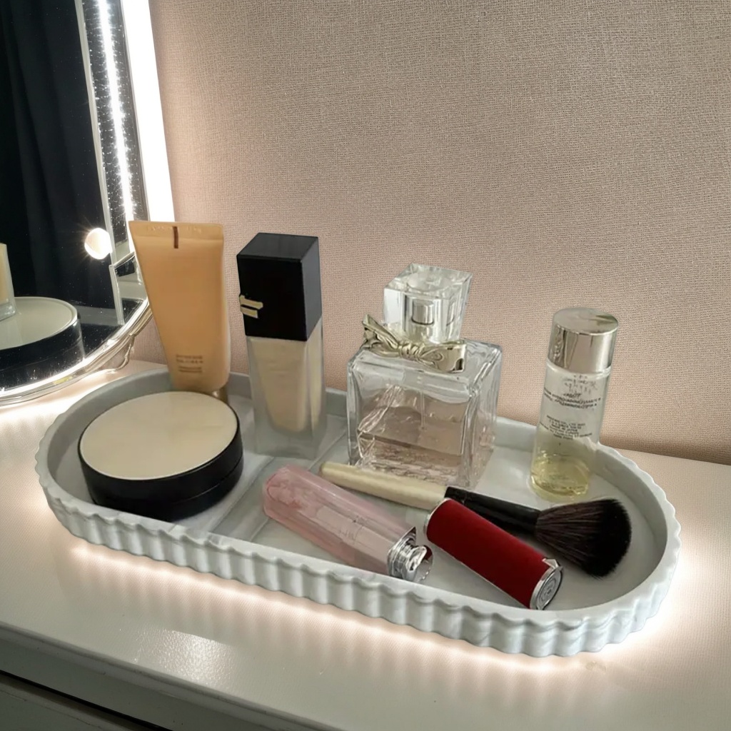 1-teiliges ovales Ablagetablet – Perfume Fragrance Dispenser Bewertung und Preis