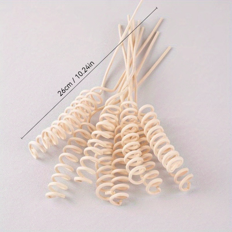 10Pcs Pflanze Gebogene Rattan  – Perfume Fragrance Stick Bewertung und Preis
